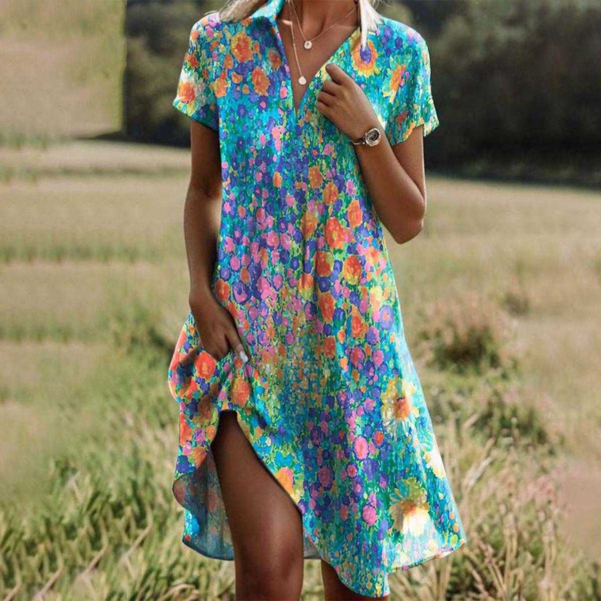 Signe | Robe Bohème Chic d'Été