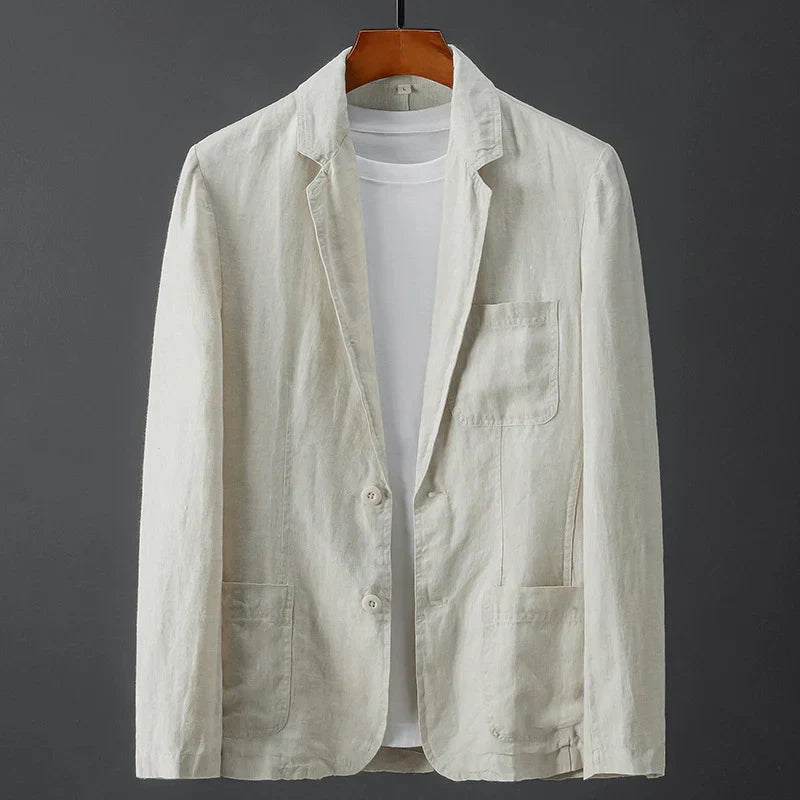 Vincenzo | Veste Élégante en Lin Premium