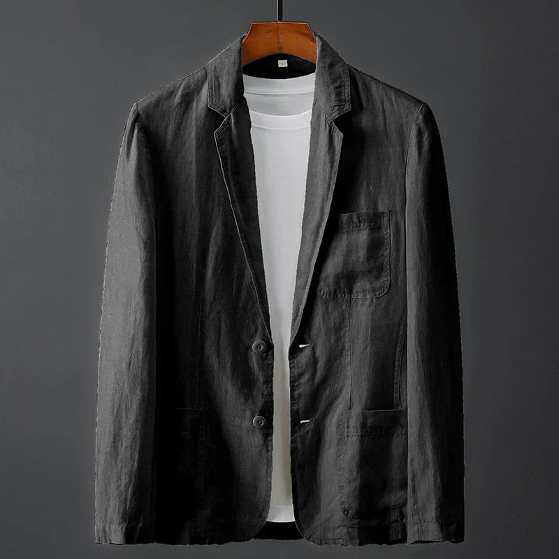 Vincenzo | Veste Élégante en Lin Premium